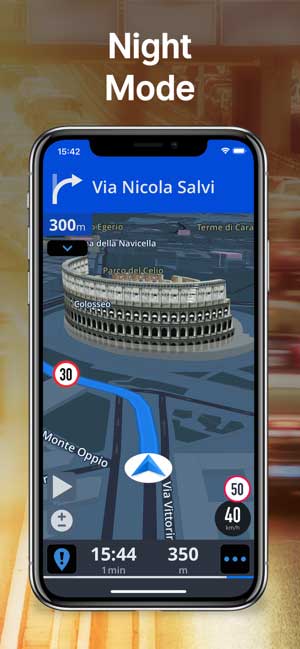 Chế độ ban đêm giúp lái xe an toàn