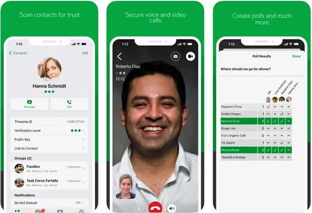 Ẩn danh hoàn toàn khi sử dụng Threema