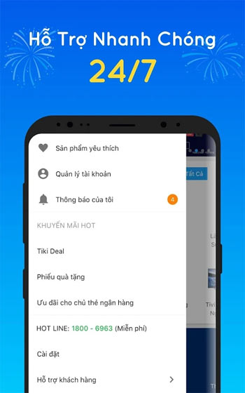 Hỗ trợ nhanh chóng