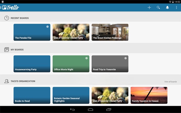 Trello cho Android