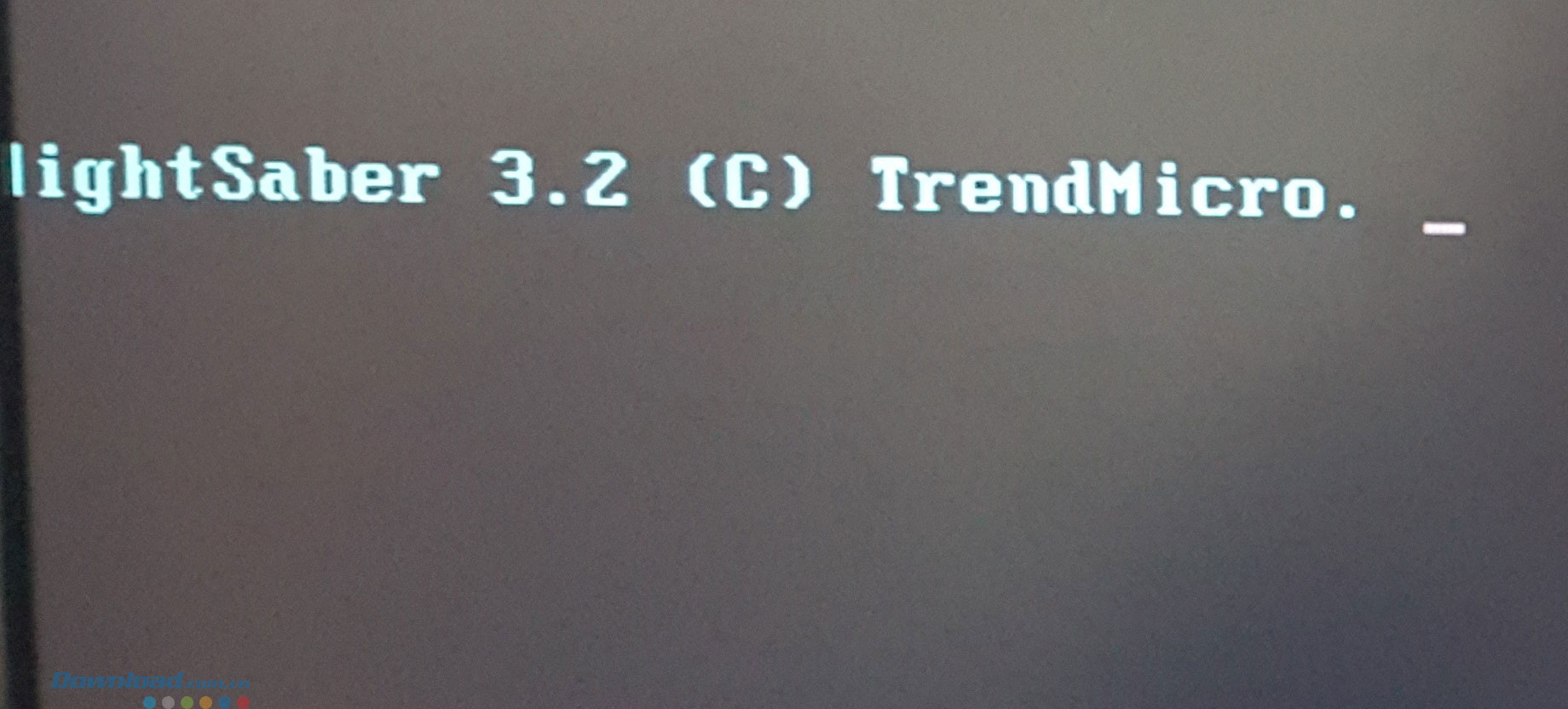 Dòng hiển thị trên màn hình