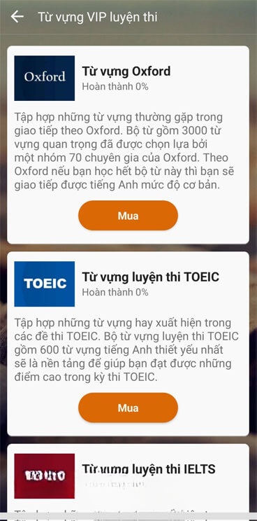 Hỗ trợ luyện thi