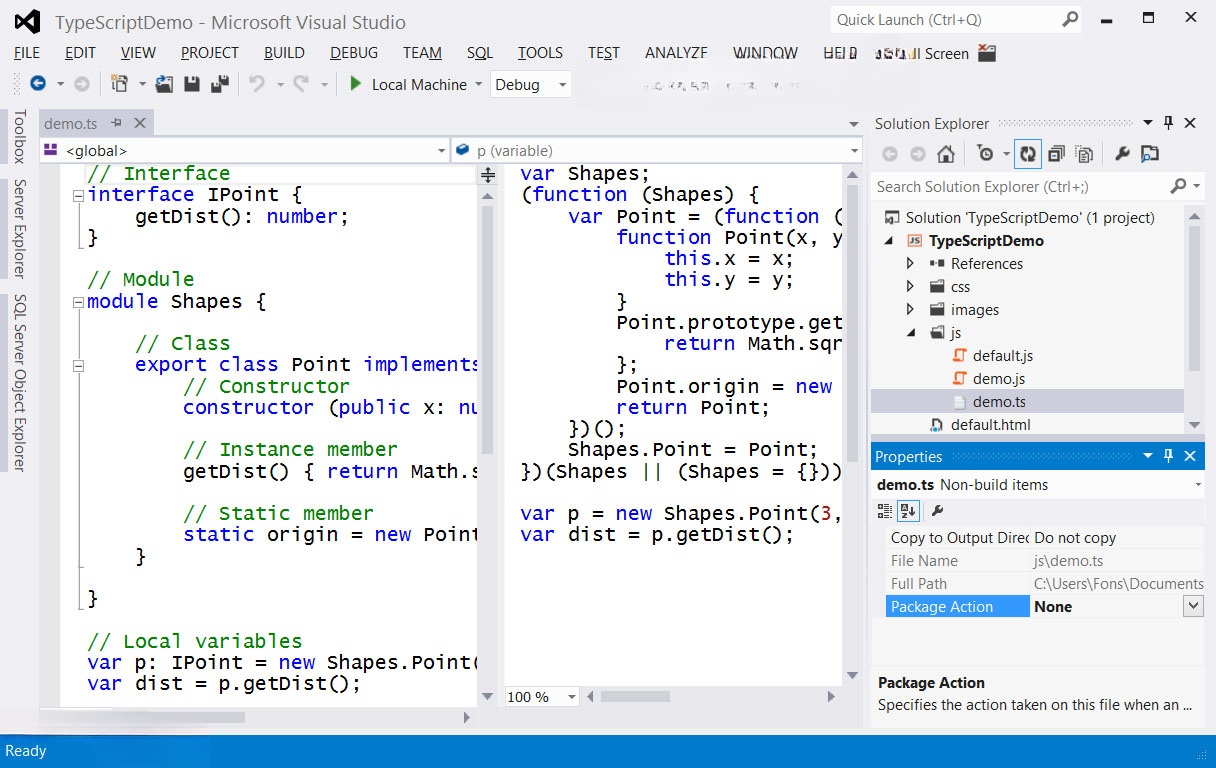 Ngôn ngữ lập trình TypeScript