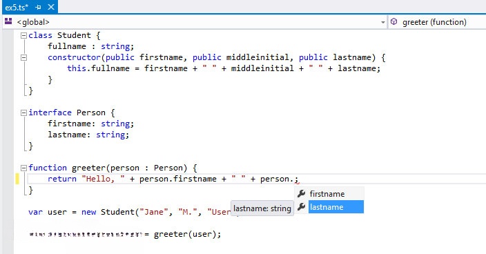 TypeScript trong Visual Studio