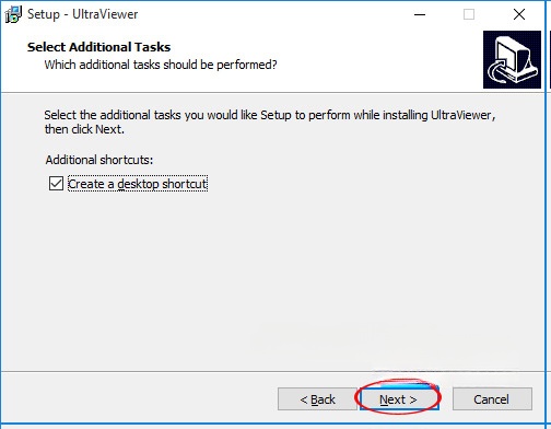 Tạo Shortcut UltraViewer