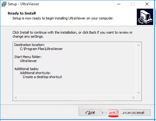 Install UltraViewer