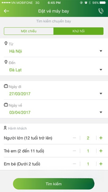 Đặt vé máy bay Đặt vé máy bay