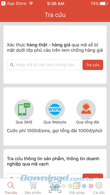 Tra cứu sản phẩm