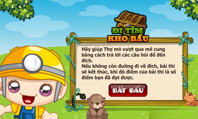 Kiểu bài Đi tìm kho báu