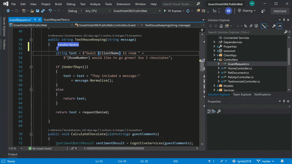Visual Studio hỗ trợ chia sẻ nhiều màn hình hơn