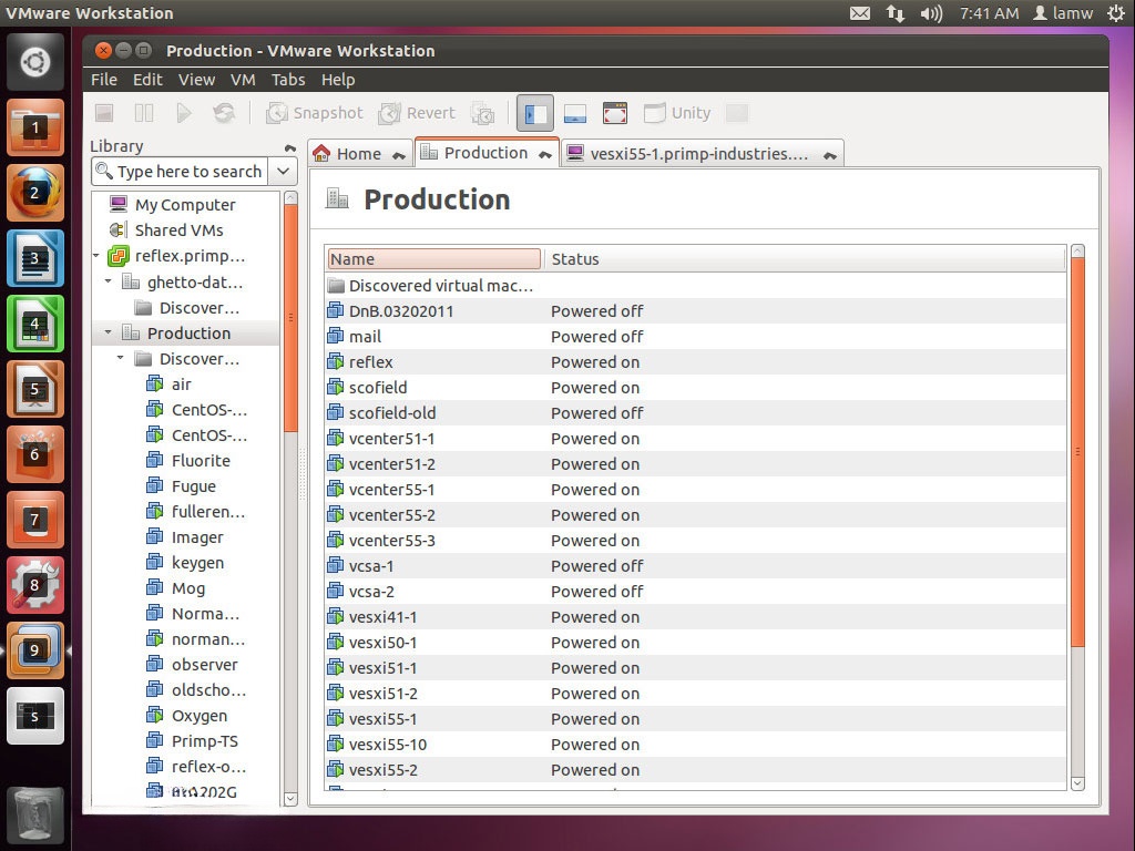 Giao diện VMware Workstation 17 Pro mới nhất