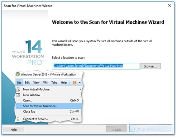 Giao diện đẹp của VMware Workstation 14 Pro