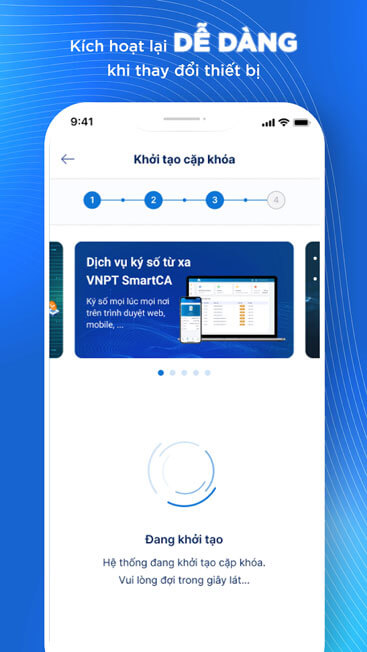 Kích hoạt dễ dàng