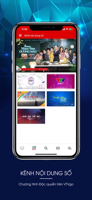 Xem lịch phát sóng của kênh đang theo dõi trên VTVGo TV