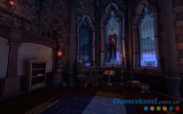 Tương tác với nhiều thứ trong game phiêu lưu miễn phí We Were Here cho máy tính và Mac