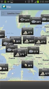 Weather & Clock Widget for Android