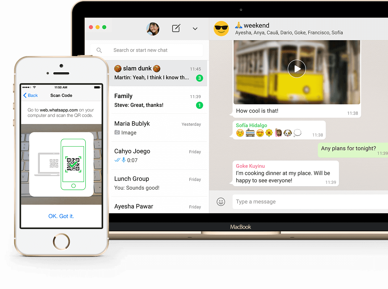 WhatsApp ios đồng bộ đa nền tảng