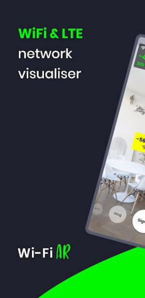 WiFi AR cho bạn thấy mạng WiFi trong chế độ AR