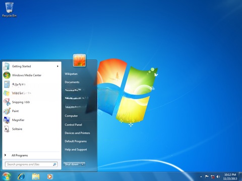 Desktop của Windows 7