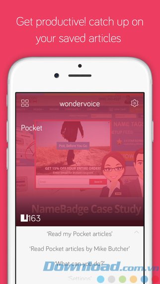 Lưu bài báo từ Pocket