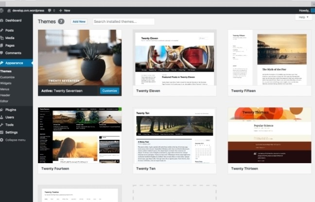 Giao diện WordPress