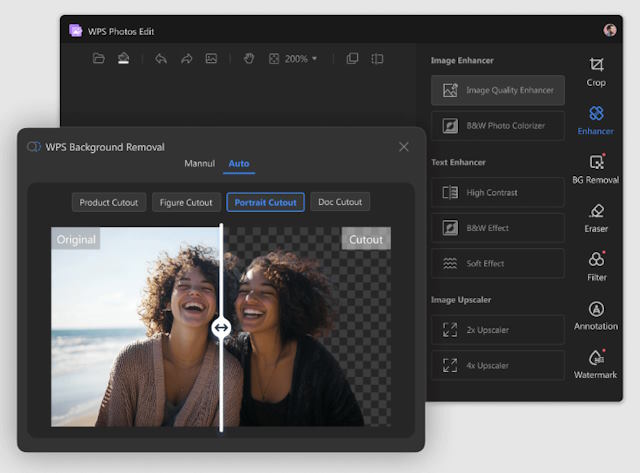 Xóa nền bằng AI