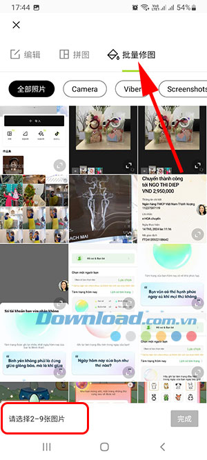 Chỉnh sửa ảnh hàng loạt bằng Xingtu