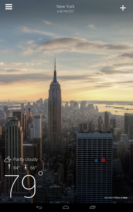 Yahoo Weather for Android