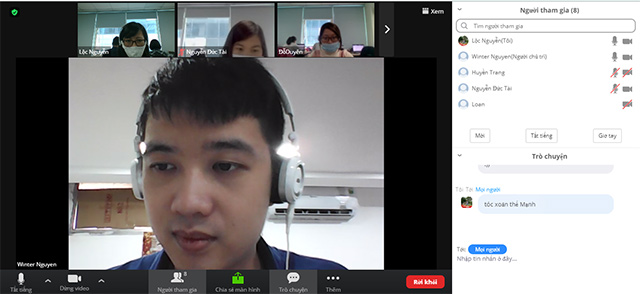 Tổ chức hoặc tham gia họp online, học online với Zoom Web Client